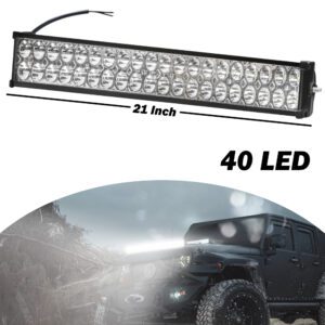 Bar Light For Car, Truck & Bus (30W/25,000LUMENS/40LED/21INCH)