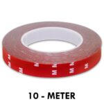 Carzex Double Sided Heavy-Duty Waterproof Adhesive Mounting Tape, Foam Masking Tape for LED Lighting Strips and Car Accessories (20MM 10 Meter) 5 CZ-20MM-10M-DOUBLE-TAPE-2.jpg
