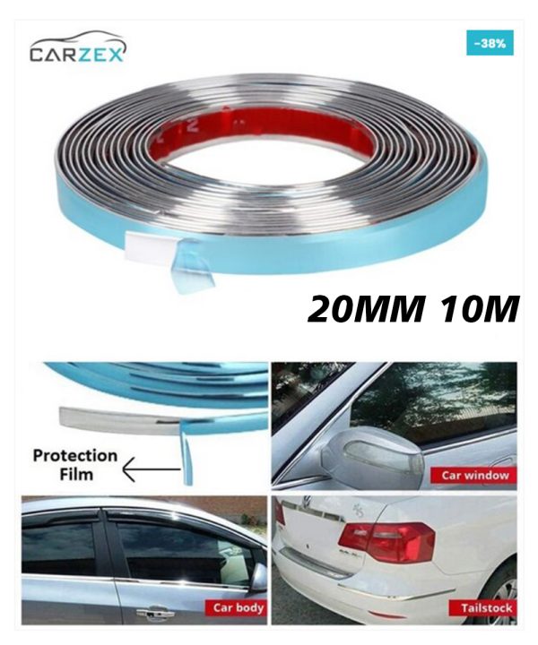 CZ-20MM-20M-CHROME BEADING