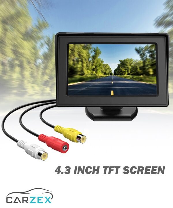 4.3" Car Dashboard Rear View Reverse Parking Screen 4.3" Car Dashboard Rear View Reverse Parking Screen