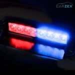 Carzex 8 LED Red and; Blue Police Plug and; Play Stylish Flashing Light Universal for Car Dashboard 2 CZ-CAR-POLICE-LIGHT-2.jpg