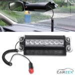 Carzex 8 LED Red and; Blue Police Plug and; Play Stylish Flashing Light Universal for Car Dashboard 4 CZ-CAR-POLICE-LIGHT-3.jpg
