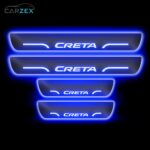 Carzex Car Door Foot Step Led Sill Plate Hyundai Creta (Set of 4 PCS, Blue) 4 CZ-LED-SILL-PLATE-CRETA-3.jpg