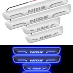 Carzex Car Door Foot Step Led Sill Plate for Hyundai Grand Nios(Set of 4 PCS, Blue) 1 Carzex Car Door Foot Step Led Sill Plate for Hyundai Grand Nios(Set of 4 PCS, Blue)