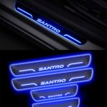 Carzex Car Door Foot Step Led Sill Plate Hyundai Santro (Set of 4 PCS, Blue) 2 CZ-LED-SILL-PLATE-SANTRO-1.jpg