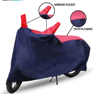 Carzex Black & Red Dual Tone Waterproof Bike Body Cover