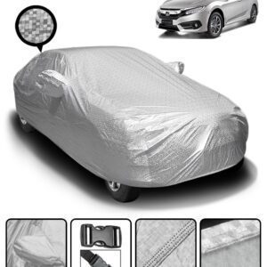 Car Body Cover with Soft Cotton Lining & Mirror Pockets - Honda Civic 2019