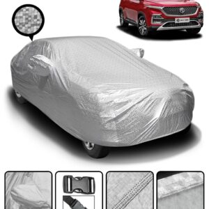 Car Body Cover with Soft Cotton Lining & Mirror Pockets - MG Hector