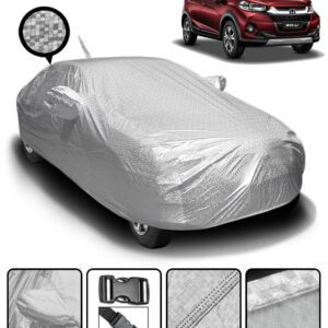 Car Body Cover with Soft Cotton Lining, Mirror & Antenna Pockets - Honda WRV