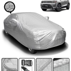 Car Body Cover with Soft Cotton Lining, Mirror & Antenna Pockets - Mahindra XUV 300