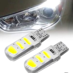 Silica Gel LED T10 Parking Bulb Light for Cars and Bikes