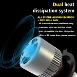Carzex Original Nighteye H4 White LED Plug & Play Headlight LED For Cars, Bike and Scooty (72W/10000LM/6000K) 2 71CKv8eEMbL._SL1500_