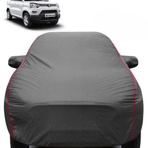 Carzex 2X2 Heavy Duty Red Border Car Body Cover for Maruti Suzuki S-Presso