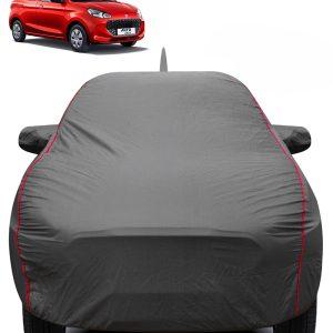 Carzex 2X2 Heavy Duty Red Border Car Body Cover for Maruti Suzuki Alto K10
