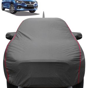Carzex 2X2 Heavy Duty Red Border Car Body Cover for Maruti Suzuki Baleno New