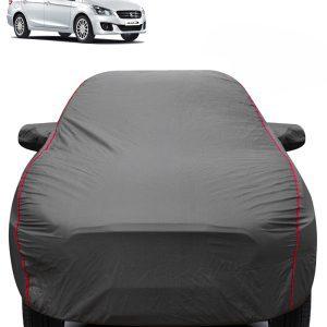 Carzex 2X2 Heavy Duty Red Border Car Body Cover for Maruti Suzuki Ciaz