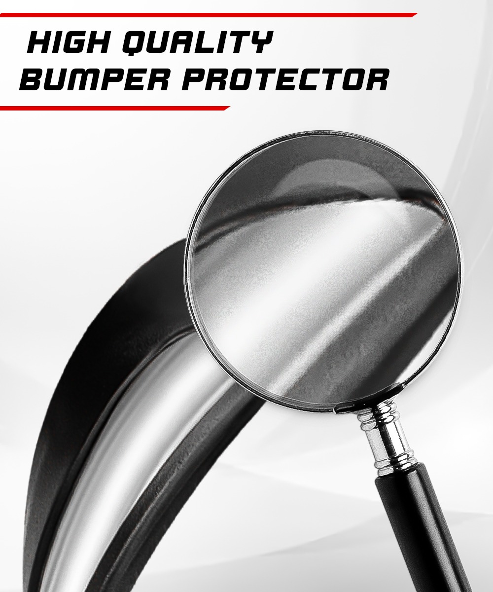 Carzex 20mm Single Chrome Bumper Protector Guard for Cars (Set of 4) 5 WhatsApp Image 2023-09-15 at 1.17.23 PM