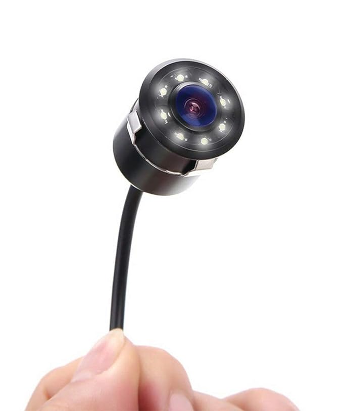 Carzex 720p AHD Car Rear View Camera for 9 inch Android Screens for Car (8 LED/Moving Lines/AHD-25 FPS) 2 41jwXVobOdS._SX679_